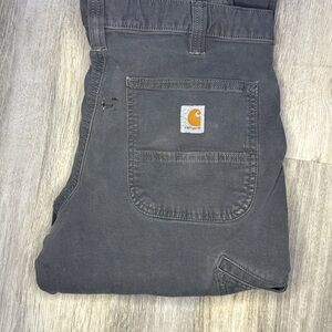 Carhartt Men's Dark Gray Relaxed Jeans